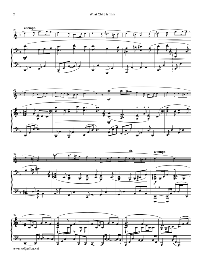 What Child Is This (Digital Sheet Music)
